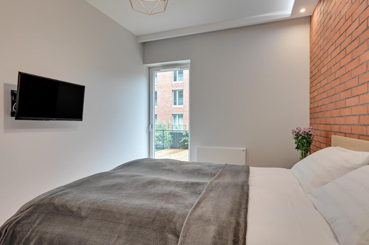 Central Apartment - Free Private Parking Gdansk Exterior photo